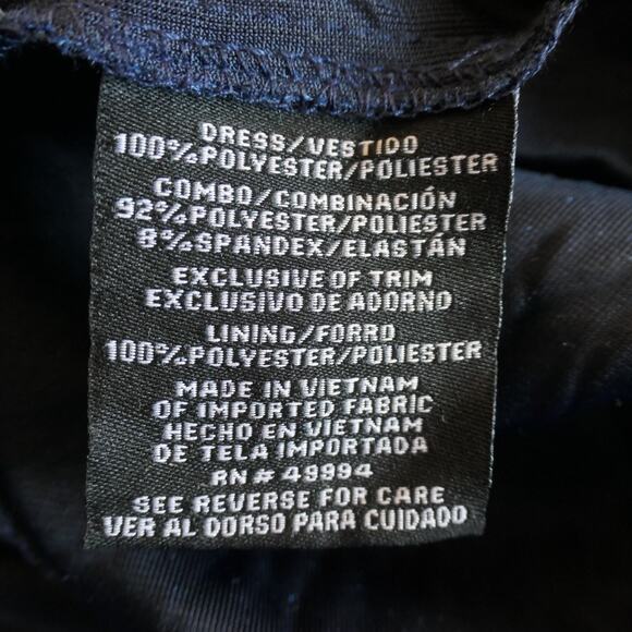 RM Richards Maxi Velour Velvet Dress Women 12 Blue Attached Cape Evening Elegant - Picture 11 of 13